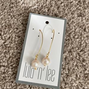 Lula N Lee Freshwater pearl dangle earrings